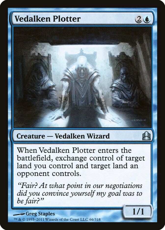 Vedalken Plotter (66) - Commander 2011 (CMD)