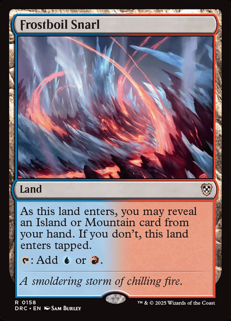Frostboil Snarl (158) - Aetherdrift Commander (DRC)