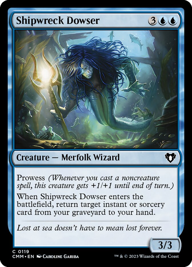 Shipwreck Dowser (119) - Commander Masters (CMM)