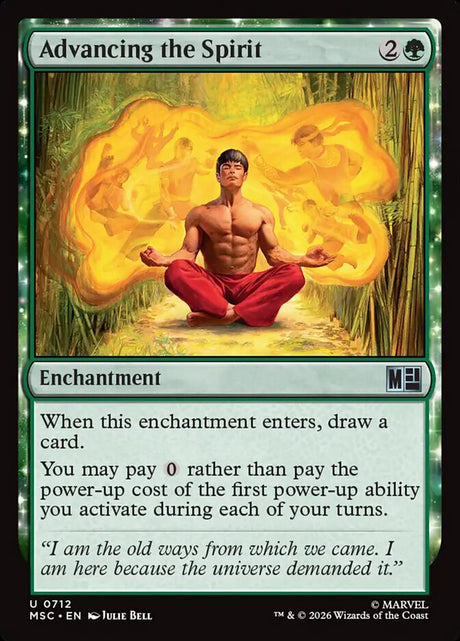 Advancing the Spirit (712) - Marvel Super Heroes Commander (MSC)