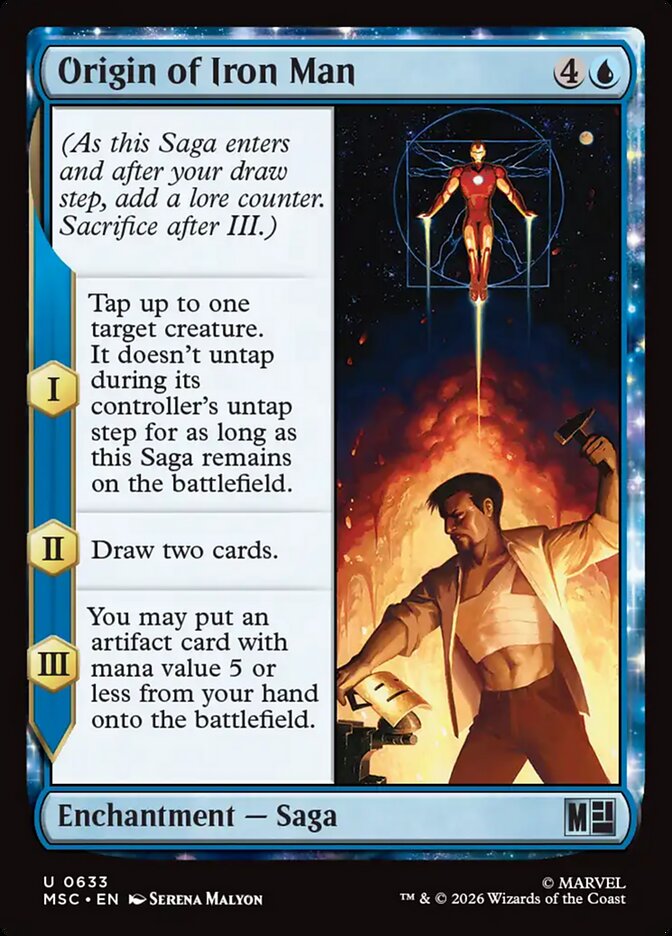 Origin of Iron Man (633) - Marvel Super Heroes Commander (MSC)