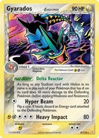 Gyarados Delta Species (8) - EX Holon Phantoms (HP)