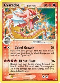 Gyarados Star Delta Species (102) - EX Holon Phantoms (HP)