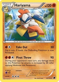 Hariyama (63) - Plasma Freeze (PLF)