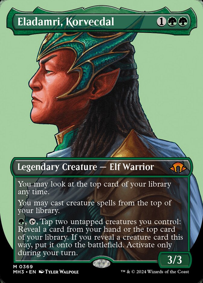 Eladamri, Korvecdal - [Foil, Borderless] Modern Horizons 3 (MH3)