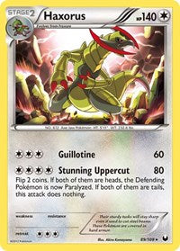 Haxorus (89) - Dark Explorers (DEX)