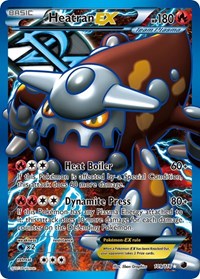 Heatran EX Team Plasma Full Art (109) - Plasma Freeze (PLF)