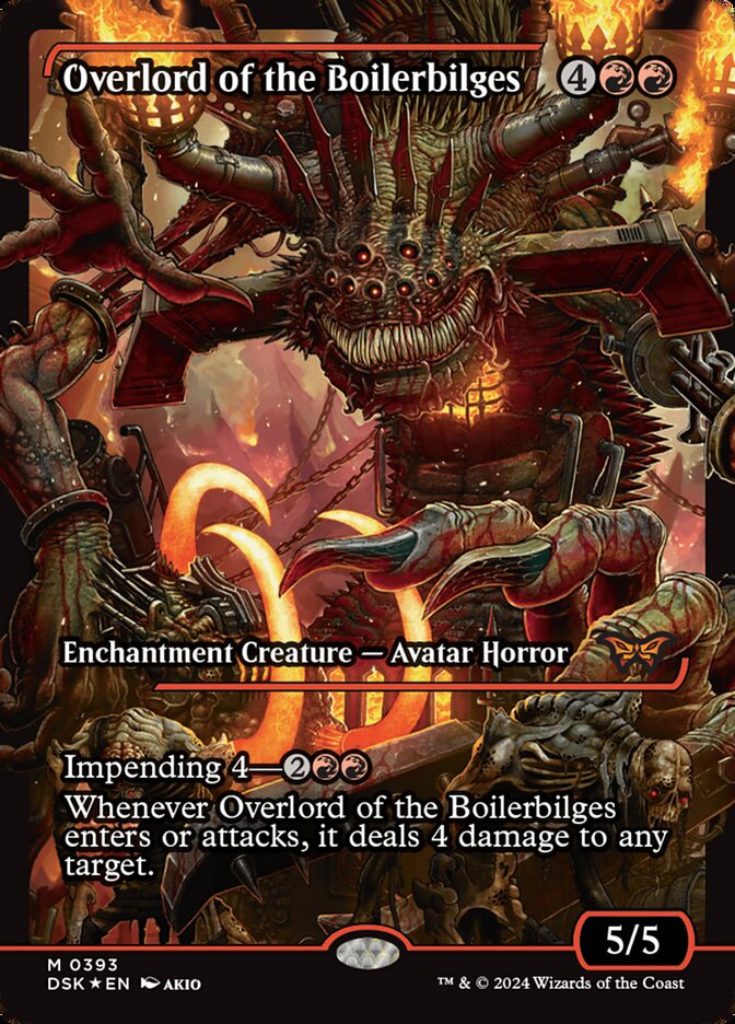 Overlord of the Boilerbilges (393) - Duskmourn: House of Horror (DSK)