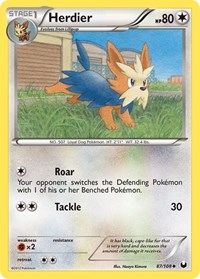 Herdier (87) - Dark Explorers (DEX)