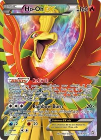 Ho Oh Ex 119 Full Art (119) - Dragons Exalted (DRX)