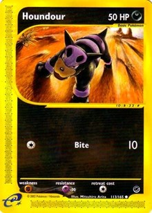 Houndour (113) - Expedition (EX)