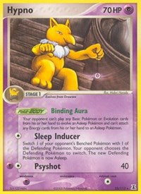 Hypno (23) - EX Delta Species (DS)