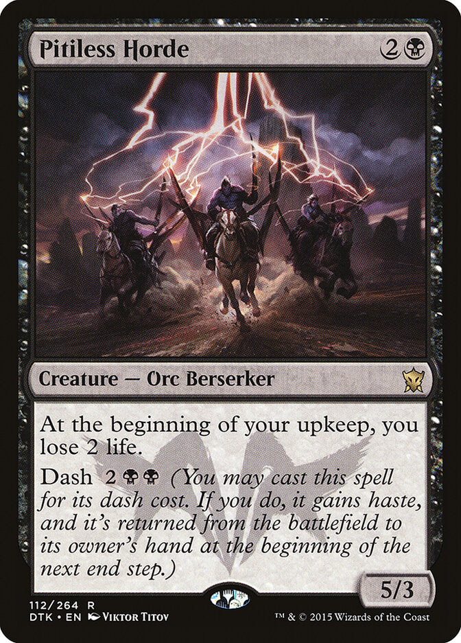 Pitiless Horde (112) - Dragons of Tarkir (DTK)