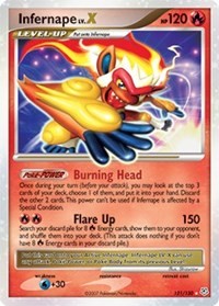 Infernape LVX (121) - Diamond and Pearl (DP)