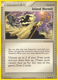 Island Hermit (76) - EX Dragon Frontiers (DF)