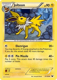 Jolteon (37) - Dark Explorers (DEX)