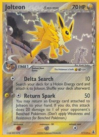 Jolteon Delta Species (7) - EX Delta Species (DS)
