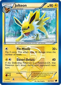 Jolteon Team Plasma (34) - Plasma Freeze (PLF)