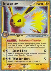 Jolteon ex (109) - EX Delta Species (DS)