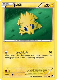 Joltik (45) - Black and White (BLW)