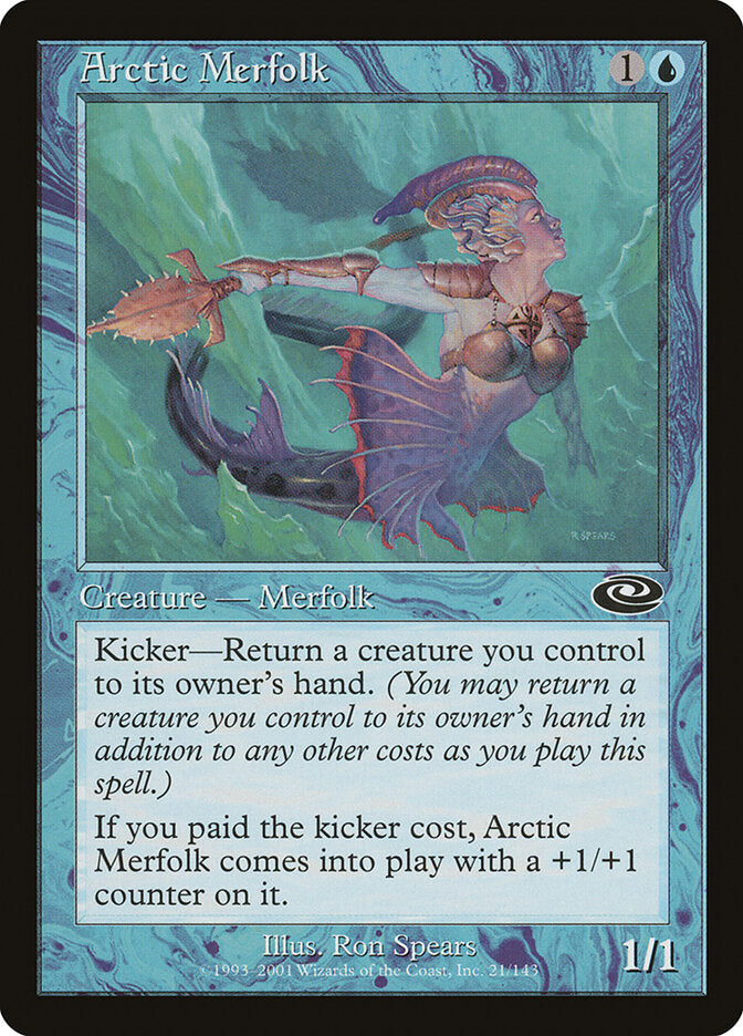 Arctic Merfolk (21) - Planeshift (PLS)