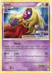 Jynx (69) - HeartGold SoulSilver (HS)