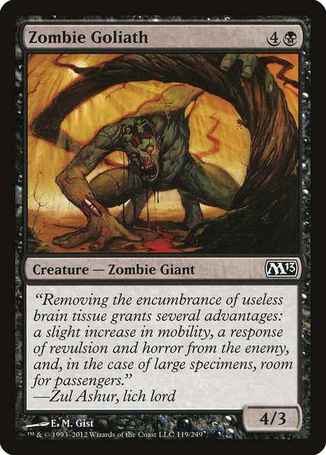 Zombie Goliath (119) - Magic 2013 (M13)