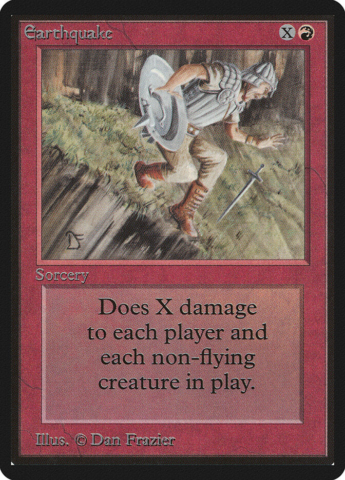 Earthquake (147) - Limited Edition Beta (LEB)