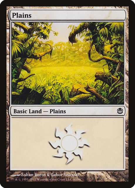 Plains (40) - Duel Decks: Ajani vs. Nicol Bolas (DDH)