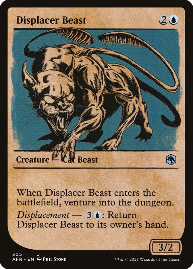 Displacer Beast (305) - Adventures in the Forgotten Realms (AFR)