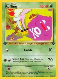 Koffing (58) - Team Rocket (TR)