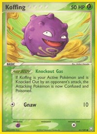 Koffing (61) - EX Team Rocket Returns (RR)