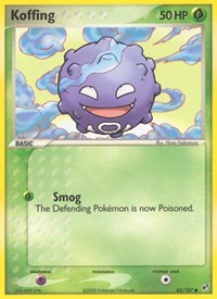 Koffing (62) - EX Deoxys (DX)