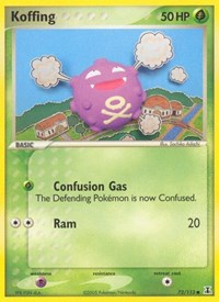 Koffing (72) - EX Delta Species (DS)