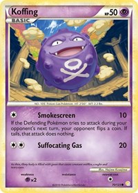 Koffing (70) - HeartGold SoulSilver (HS)