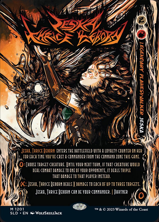 Jeska, Thrice Reborn (1201) - Secret Lair Drop (SLD)