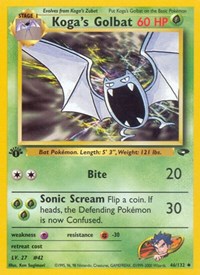 Kogas Golbat (46) - Gym Challenge (G2)