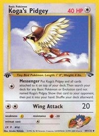 Kogas Pidgey (49) - Gym Challenge (G2)