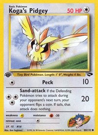 Kogas Pidgey (80) - Gym Challenge (G2)
