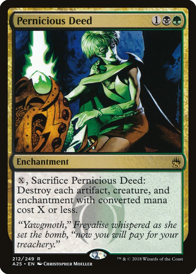 Pernicious Deed (212) - Masters 25 (A25)