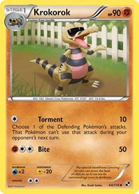 Krokorok (64) - Black and White (BLW)