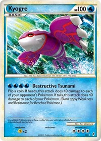 Kyogre Shiny (SL6) - Call of Legends (CL)