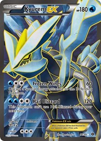 Kyurem EX 96 Full Art (96) - Next Destinies (NXD)