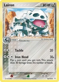 Lairon (45) - EX Holon Phantoms (HP)