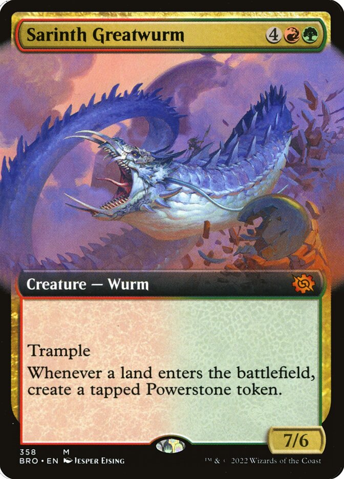 Sarinth Greatwurm (358) - The Brothers' War (BRO)