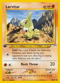 Larvitar (70) - Neo Destiny (N4)