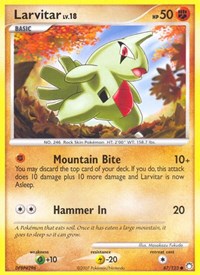 Larvitar (87) - Mysterious Treasures (MT)