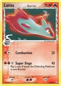 Latias Delta Species (21) - EX Holon Phantoms (HP)