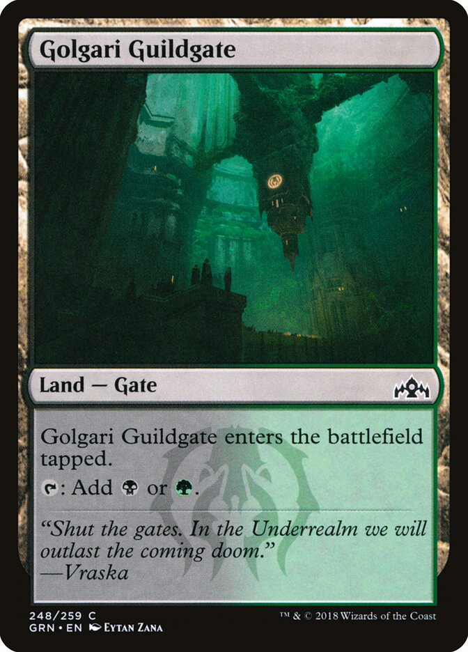 Golgari Guildgate (248) - Guilds of Ravnica (GRN)