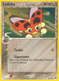 Ledyba Delta Species (53) - EX Dragon Frontiers (DF)